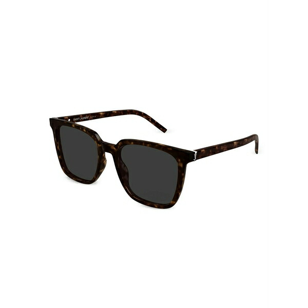 サンローラン アイウェア メンズ サングラス・アイウェア アクセサリー Square-frame sunglasses Brown｜asty