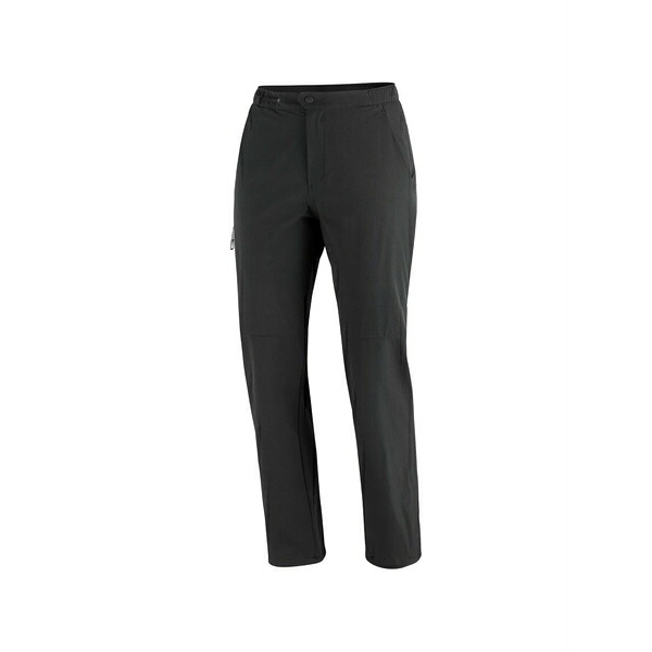 サロモン レディース 心地よいズボン下 ボトムス Logo-print track pants Black