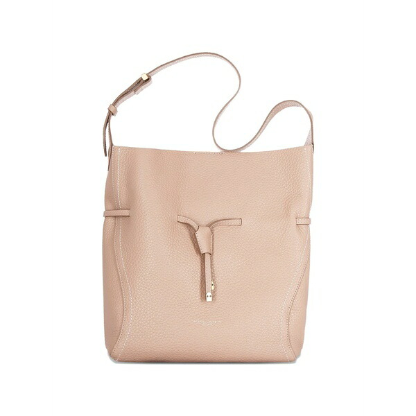 ジャンニ・キアリーニ レディース ショルダーバッグ 御徒面子 Drawstring shoulder bag Neutrals
