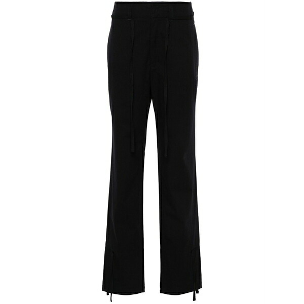 ルメール レディース 心地好いズボン下 ボトムス Cotton straight trousers Black