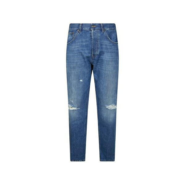 ドンダップ メンズ ジーンズズボン下 ボトムス Distressed jeans Blue