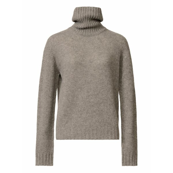 ファビアナ フィリッピ レディース 編み物\u0026プルオーバー アウター Turtleneck ribbed-knit sweater  Grey