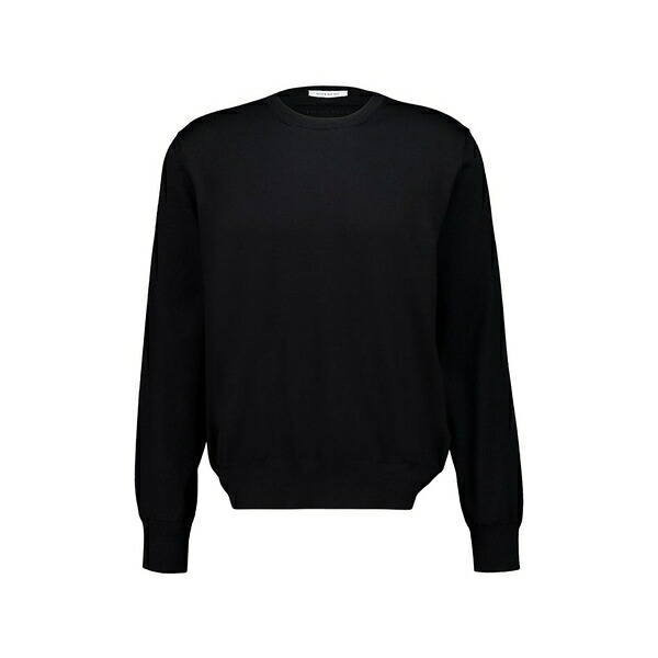 ジバンシー メンズ パーカー・スウェットシャツ アウター Crew-neck sweatshirt Black