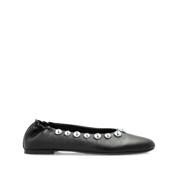 イロ レディース サンダル シューズ Studded ballet flats Black