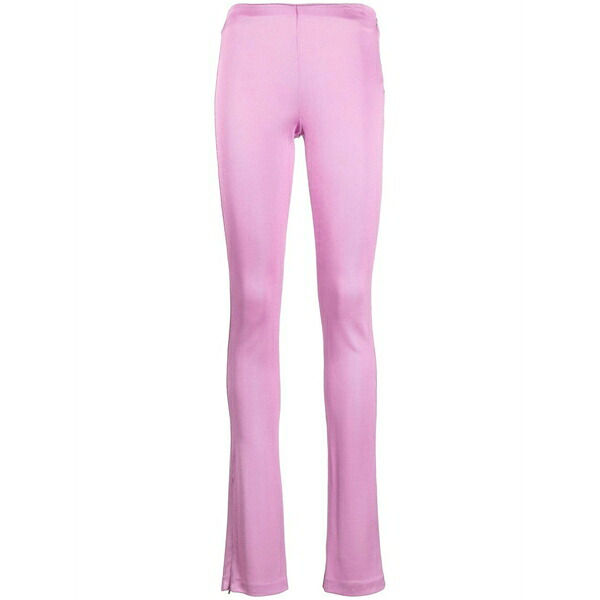 1017 蟻クス 9 エスエム レディース 心地よいズボン下 ボトムス Skinny ankle-zip trousers Pink
