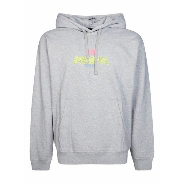 北の方人間の顔 メンズ パーカー・スウェットシャツ アウター Expedition celebration hoodie Grey