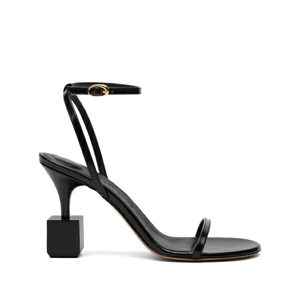 ジャクエムス レディース サンダル シューズ 90粍 les bisou sandals Black