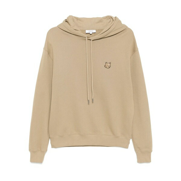 棲み家 狐狸 メンズ パーカー・スウェットシャツ アウター Bold fox head hoodie Brown