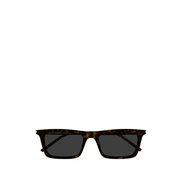 サンローラン アイウェア メンズ サングラス・アイウェア 付属物 Rectangle-frame sunglasses Brown