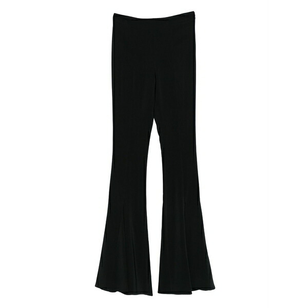 アーメン レディース 心地よいズボン下 ボトムス Flared trousers Black
