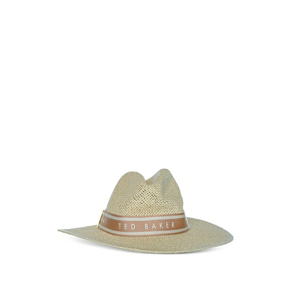 テッドベーカー レディース かぶり笠 添え物 Clairie fedora hat Neutrals