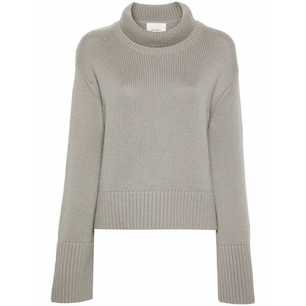 リサ・ヤン レディース 編み物\u0026プルオーバー アウター Fleur sweater Grey