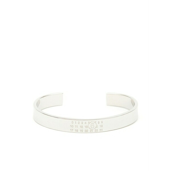 マルタンマルジェラ メンズ ブレスレット・バングル・アンクレット 佩び物 Polished bracelet Silver