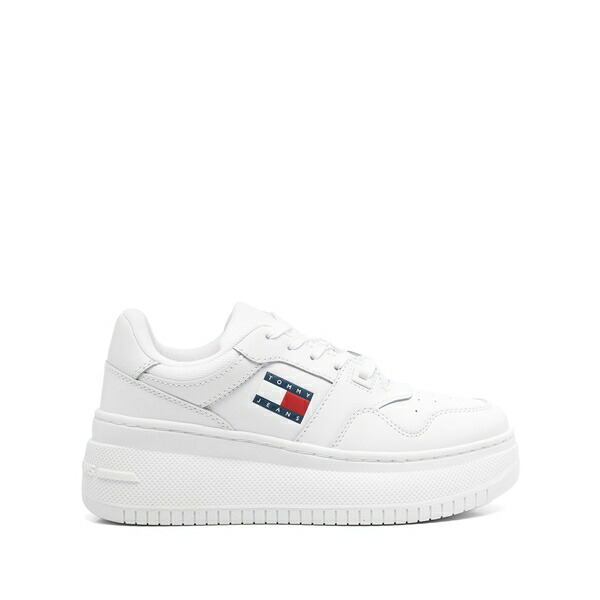 トミー ヒルフィガー レディース スニーカー シューズ Basketball sneakers White