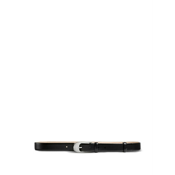 紙凧 レディース 三尺帯 付属物 Leather belt  Black