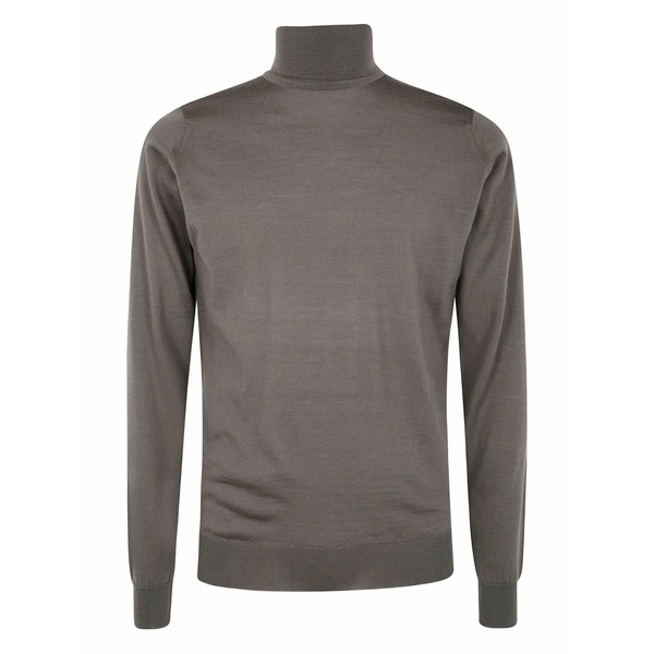 ジョンスメドレー メンズ 編み物\u0026スウェーター アウター Cherwell turtleneck sweater Green