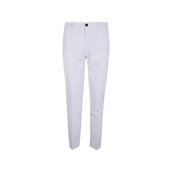 アールアールディ メンズ 心地好いズボン下 ボトムス Logo-patch trousers White