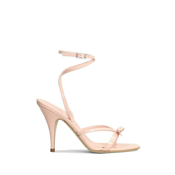 トロワジュイン レディース サンダル シューズ Megan charme bow-detail wrap-around sandals Pink|asty