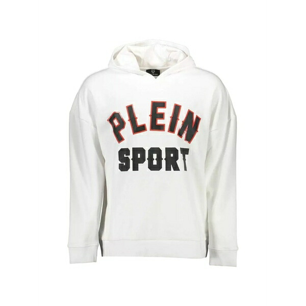 飾り気の無い運動競技 メンズ パーカー・スウェットシャツ アウター Logo-print hoodie White