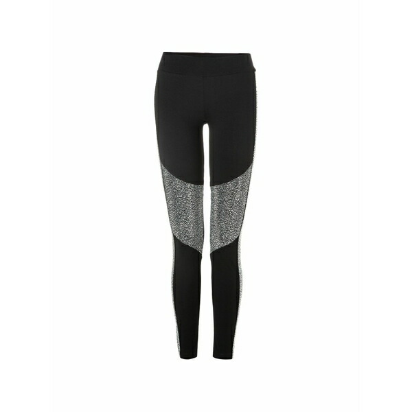 フィリップ飾り気の無い レディース レギンス ボトムス Patterned-detail leggings Black