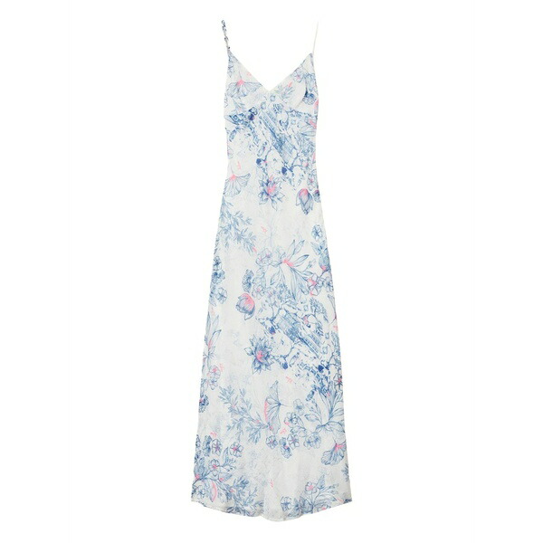 ツイン書き割り レディース 衣裳 トップス Printed dress White