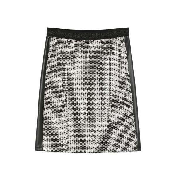 ベティーバークレイ レディース スコート ボトムス Geometric-pattern mini skirt White