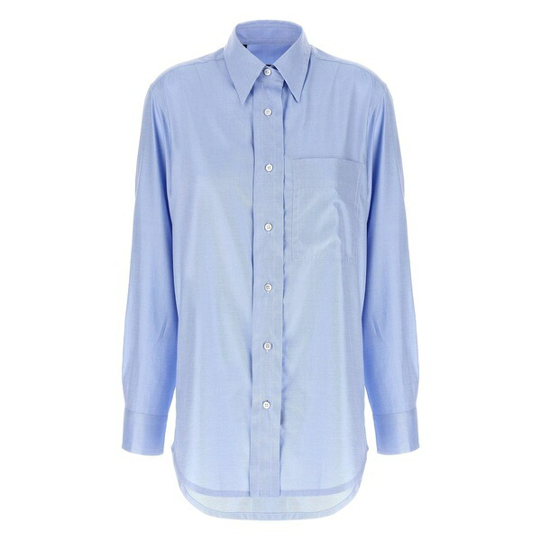 ブリオーニ レディース プルオーバー トップス Chest-pocket shirt Blue