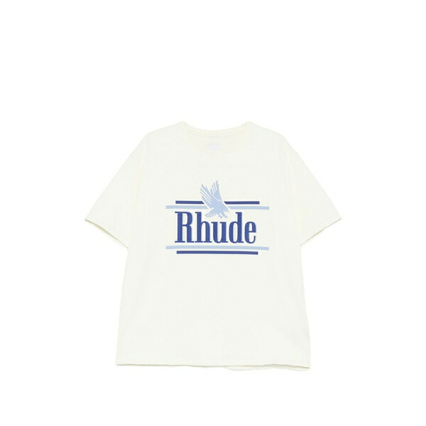 ルード メンズ ティーシャツ トップス Crew neck t-shirts  Neutrals