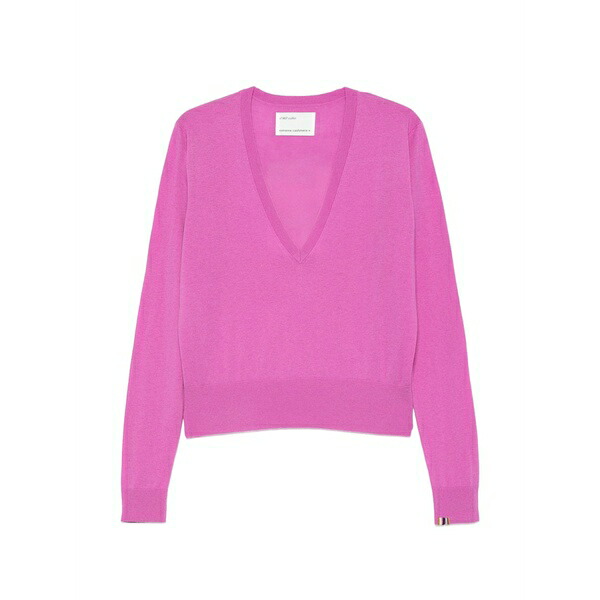 エクストリームカシミア メンズ 編み物\u0026スウェーター アウター Collin v-neck cropped sweater Pink