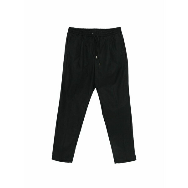 ブリ後押し 1949 レディース 心地好いズボン下 ボトムス Drawstring-waist wimbledon trousers Black