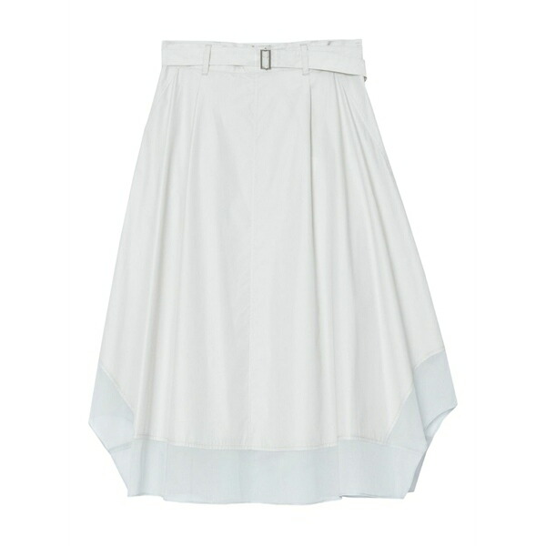 スリーワンフィリップリム レディース スコート ボトムス Belted layered skirt Neutrals