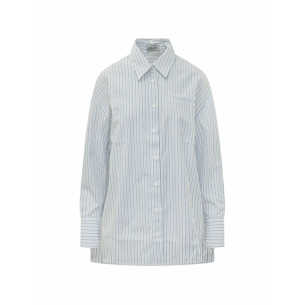 バロッサ レディース プルオーバー トップス Vega stripe-pattern shirt White