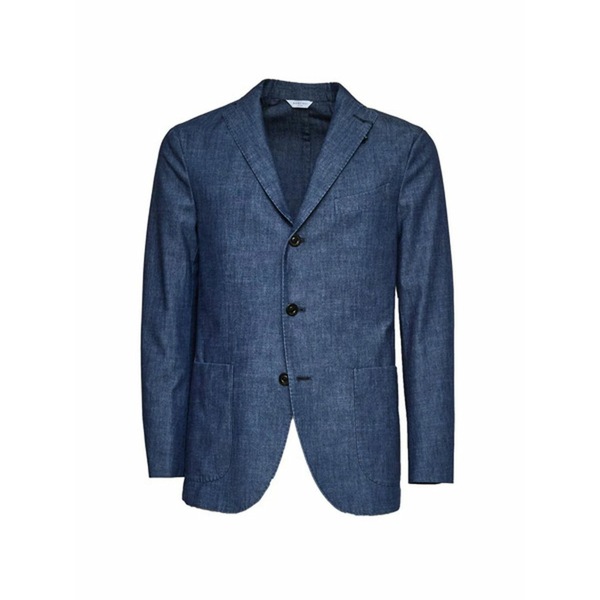 ボリオリ メンズ 上衣＆上衣 アウター Buttoned blazer Blue