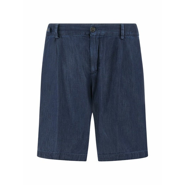 ポールアンドシャーク メンズ 心地好いズボン下 ボトムス Denim bermuda shorts Blue