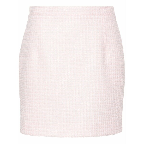 アレッサンドラ・リッチ レディース スカート ボトムス Sequin-embellished tweed mini skirt Pink｜asty 60,940円