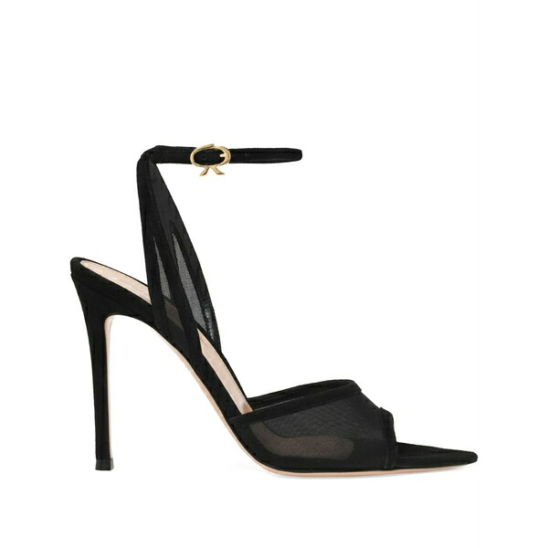 ジャンヴィト ロッシ レディース サンダル シューズ 100粍 dorotea slingback sandals Black