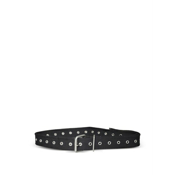 鉄道車両ハート形 メンズ 胴締め 付属品 Eyelets belt Black