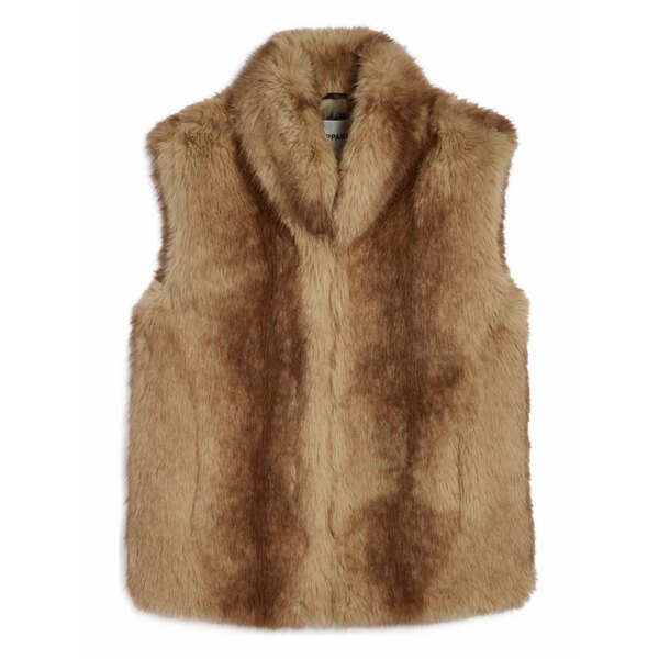 アッパリス レディース 上衣＆上衣 アウター Laila sleeveless vest Brown