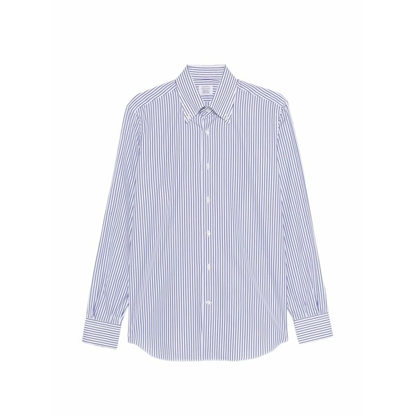 マッザレッリ メンズ プルオーバー トップス Striped button-down shirt White
