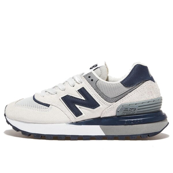 New Balance ニューバランス メンズ スニーカー  【New Balance NB 574 White Navy U574LGHY】  サイズ US_8(26.0cm)