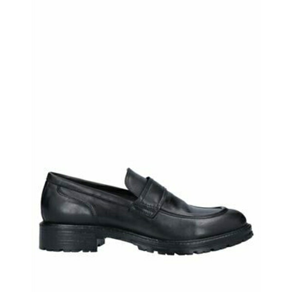 【送料無料】 ハンドレッド 100 レディース スリッポン・ローファー シューズ Loafers Black画像