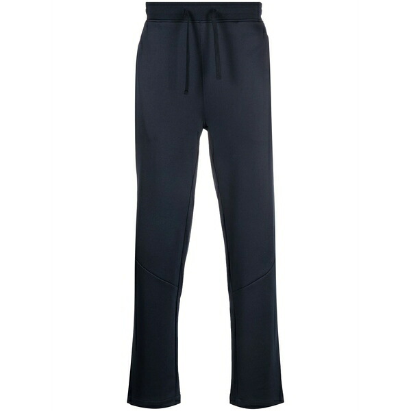 コルネリアーニ メンズ 心地好いズボン下 ボトムス Side-stripe track pants Blue