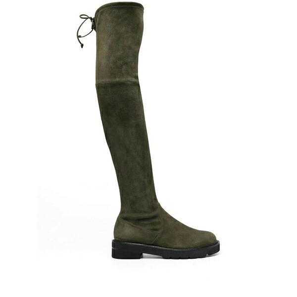 スチュアート ワイツマン レディース ブーツ シューズ Lowland lift suede boots Green｜asty