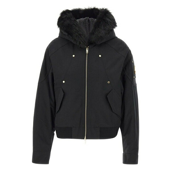 ムースナックルズ レディース 上衣＆上衣 アウター Gold series logan jacket Black レディースファッション-コート・ジャケット