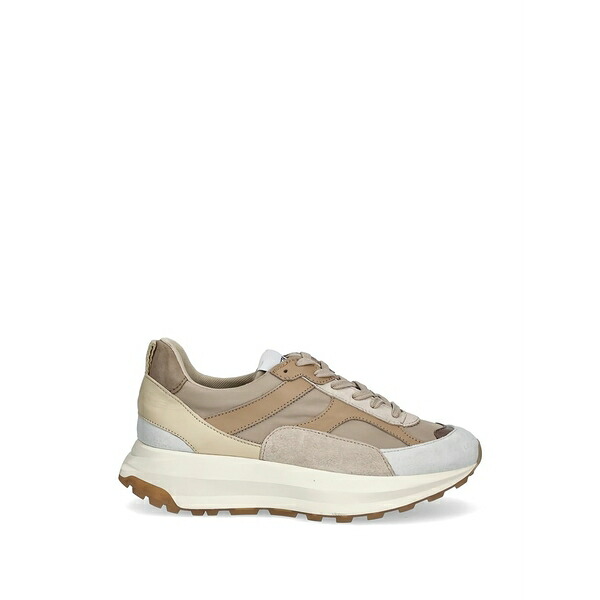 ノベスタ レディース スニーカー シューズ Panelled lace-up fastening sneakers Neutrals