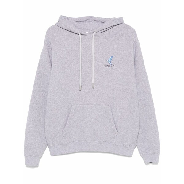 オフホワイト レディース パーカー・スウェットシャツ アウター Fresco arrow hoodie Grey｜asty