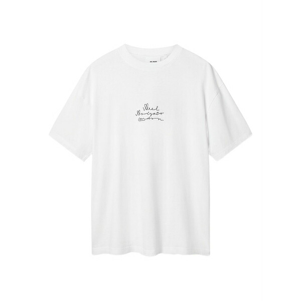 アクセルアリガト メンズ プルオーバー トップス London city t-shirt White