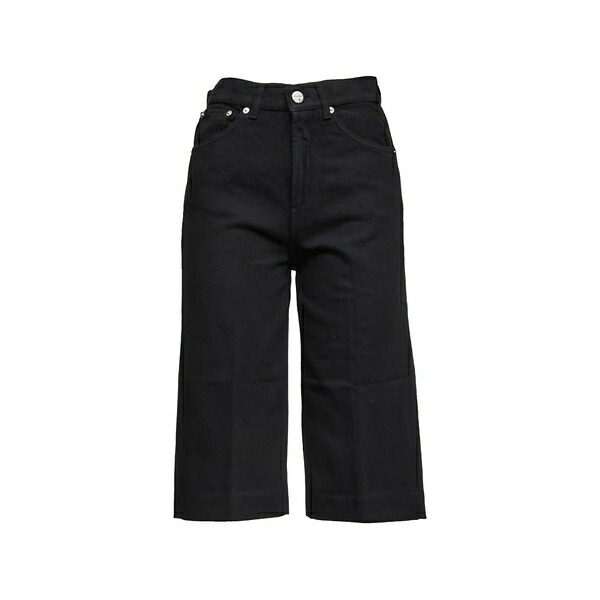 ドンダップ レディース 心地好いズボン下 ボトムス Delfine straight shorts Black