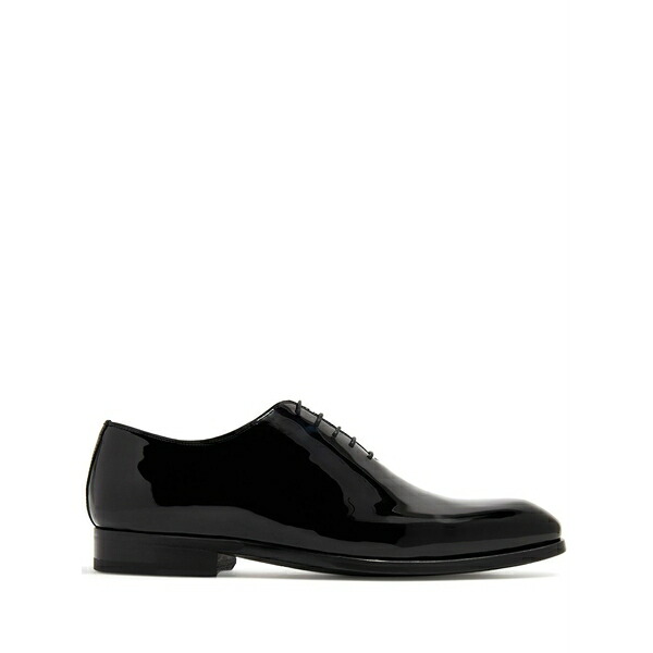 マグナーニ メンズ お召しものシューズ シューズ Varnished effect oxford shoes Black