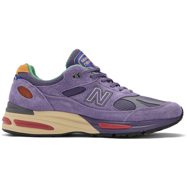 New Balance ニューバランス メンズ スニーカー 【New Balance 991v2 MiUK Salehe Bembury Colors Be The Palette】 サイズ US_9.5(27.5cm) Purple/Purple｜asty 95,590円